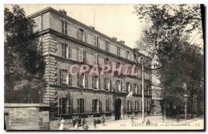 Old Postcard Saint-Denis Police