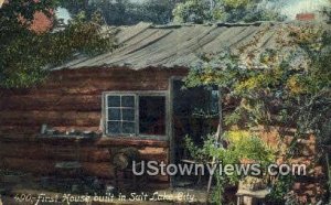 First House Built in Salt Lake City - Utah UT  