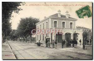 Postcard Old Barracks Army Barracks Avignon Chabran 38th d & # 39infanterie