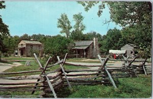 New Salem State Park Lincolns New Salem Illinois Postcard