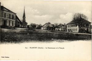CPA BLAMONT - Le Pensionnat et le Temple (182952)
