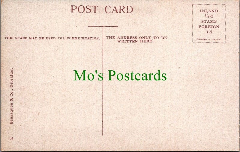 Gibraltar Postcard - Catalan Bay, Looking North  RS33865