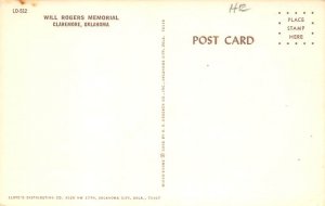 Will Rogers Memorial, Claremore, OK, USA Unused
