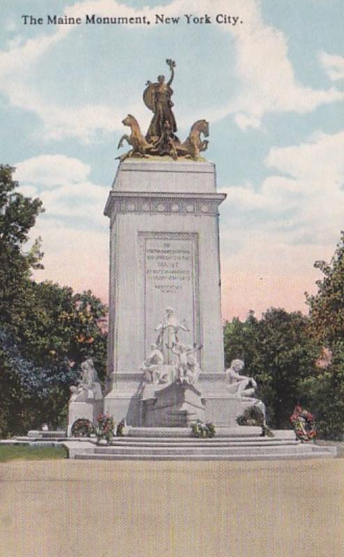 New York City The Maine Monument