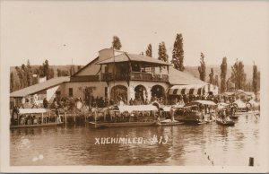 RPPC Postcard Xochimilco #13 Mexico