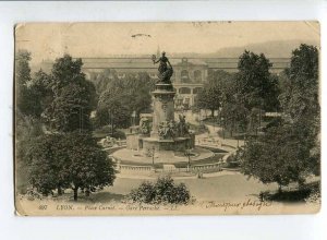 3058725 FRANCE LYON Place Carnot Gare Perrache Vintage RPPC