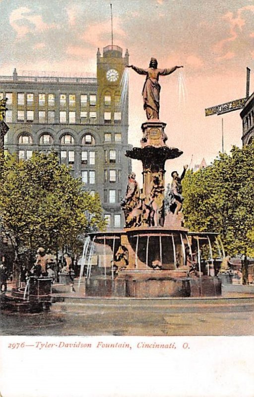 Tyler-Davidson Fountain Cincinnati, Ohio OH