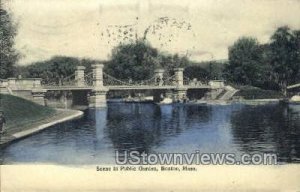 Public Garden - Boston, Massachusetts MA