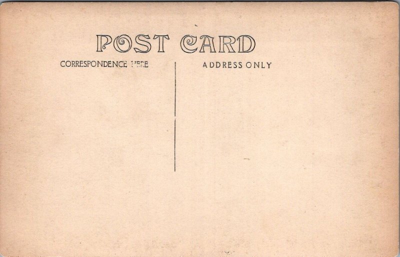 RPPC Postcard W from Reformed Church Myerstown PA