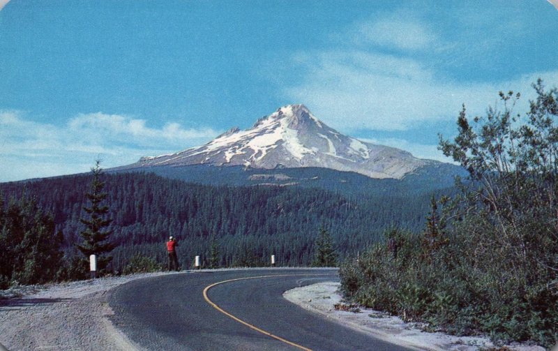 Mt Hood and Mt Hood Highway,WA