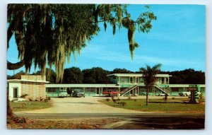 WINTER HAVEN, Florida FL~ Roadside TRAVEL LURE MOTEL 1950s Charles Peck Postcard