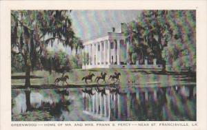 Louisiana St Francisville Greenwood Plantation