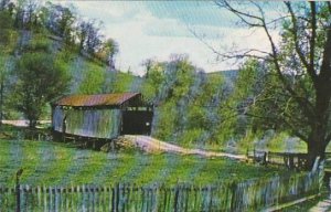 Covered Bridge A Rustic Setting In Noble County Vermont