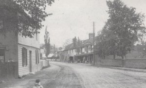 Hare Street Romford in 1890 Harold Wood Essex Postcard