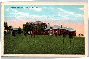 Postcard SC Anderson College