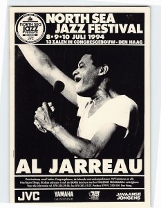 Postcard Al Jarreau North Sea Jazz Festival July 8-10 1994 Hague Netherlands