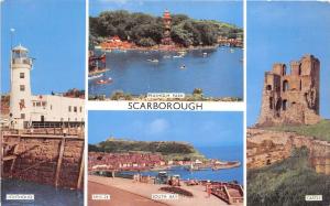 B88032  the lighthouse phare scarborough uk  14x9cm