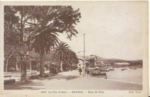France Postcard - La Cote-d'Azur - Bandol - Quai Du Port - TZ11644