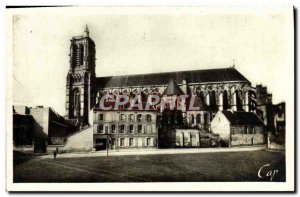 Old Postcard The Soissons Cathedral