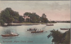 Berkshire Postcard - Runnymede, Magna Charta Island   RS36783