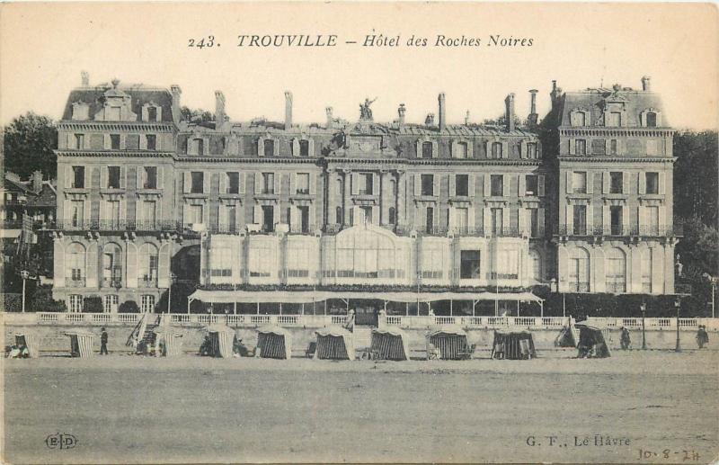 Trouville Hotel des Roches Noires France