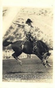 Annual Rodeo in Ellensberg Wyoming Western Cowboy, Cowgirl Unused 