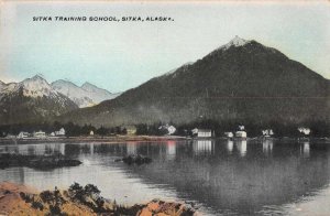 Sitka Alaska Training School Scenic View Vintage Postcard JF686800