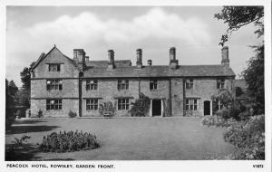 BR97687 peacock  hotel rowsley garden front real photo   uk
