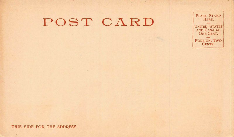 Casino, Atlantic City, N.J., 1904  Postcard, Unused, Detroit Photographic Co 