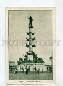 3151885 WIEN Austria VIENNA Tegetthoff Monument Vintage PC