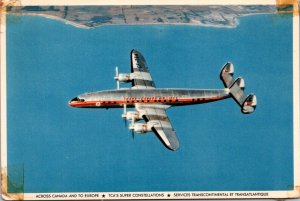 Airplanes Trans Canada Air Lines Super Constellation Skyliner