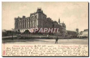 Postcard Old Chateau of Saint Germain Main Facade