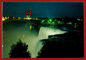 New York, Niagara Falls - The American Falls At Twilight - [NY-905]