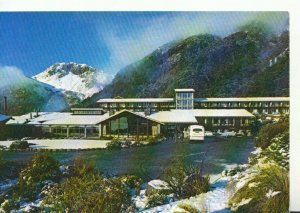 New Zealand  Postcard - Hermitage in Winter - Mount Cook National Park - TZ10842