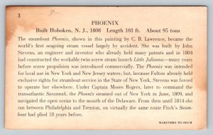 Steamer  Steamship  Phoenix   Postcard
