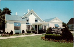 Corrigan Funeral Home Cleveland Ohio Lorain Ave Postcard Z15