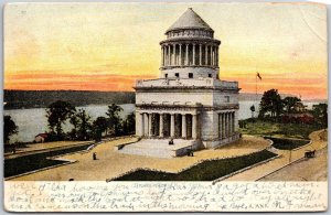 Grant's Tomb New York City NY National Memorial Ocean In The Distance Postcard