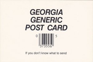 Georgia Generic Post Card