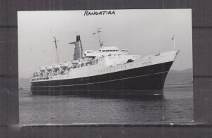 UNION STEAMSHIP Co., NEW ZEALAND  RANGATIRA ,1972 ppc.  REPRINT