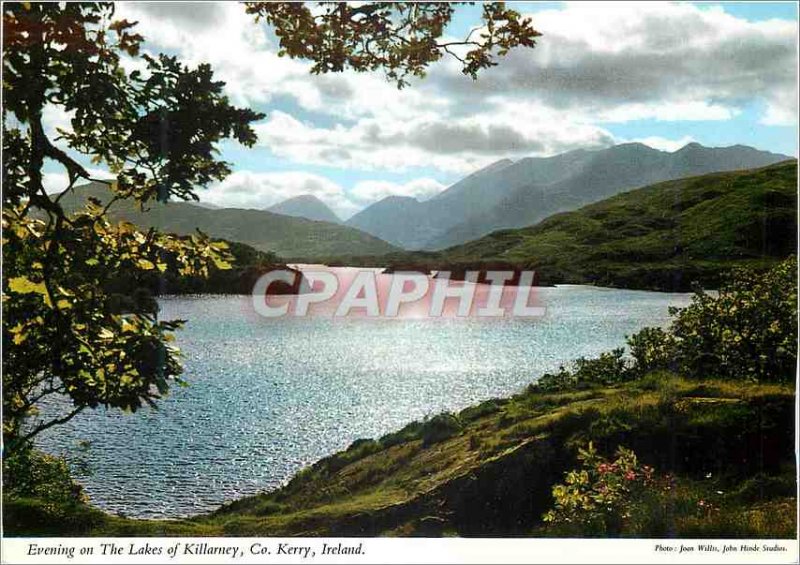 Modern Postcard Evening on the Lakes of Killarney Co Kerry Ireland