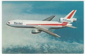 Aviation; Wardair Canada DC-10-30 Airplane PPC, Unposted, c 1970's