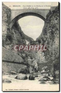 Old Postcard Briancon Bridge of Asfeld or Devil on the Durance