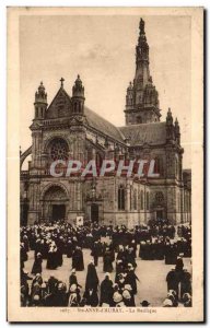 Postcard Old St Anne d Auray Basilica