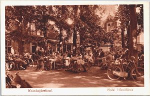 Netherlands Noordwijkerhout Hotel 't Rechthuis Vintage Postcard 04.10