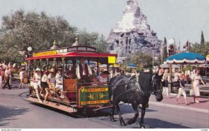 DISNEYLAND , 1950-60s ; Horse-Drawn Street Car