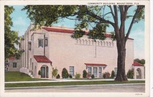 Florida Mount Dora Community Building Curteich