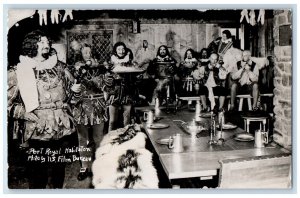 Port Royal Habitaton Traditional Costume Feast Canada RPPC Photo Postcard