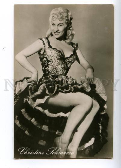 139295 Christine SCHWARZE German Movie Actress Vintage PHOTO