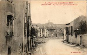 CPA GERBEVILLER - Vue Intérieure apres le bombardement (386153)