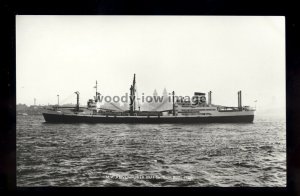 ca0386 - Harrison Line Cargo Ship - Adventurer , built 1960 - postcard